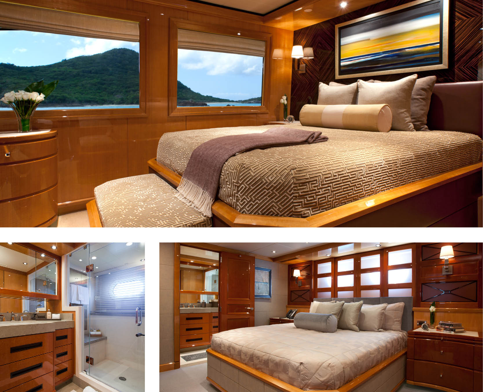 superyacht charter impromptu vip suite